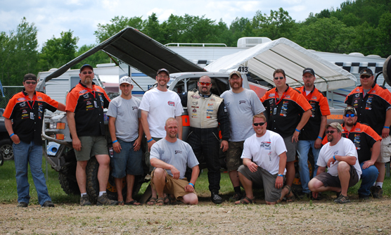 Team with Offroad SuperFans